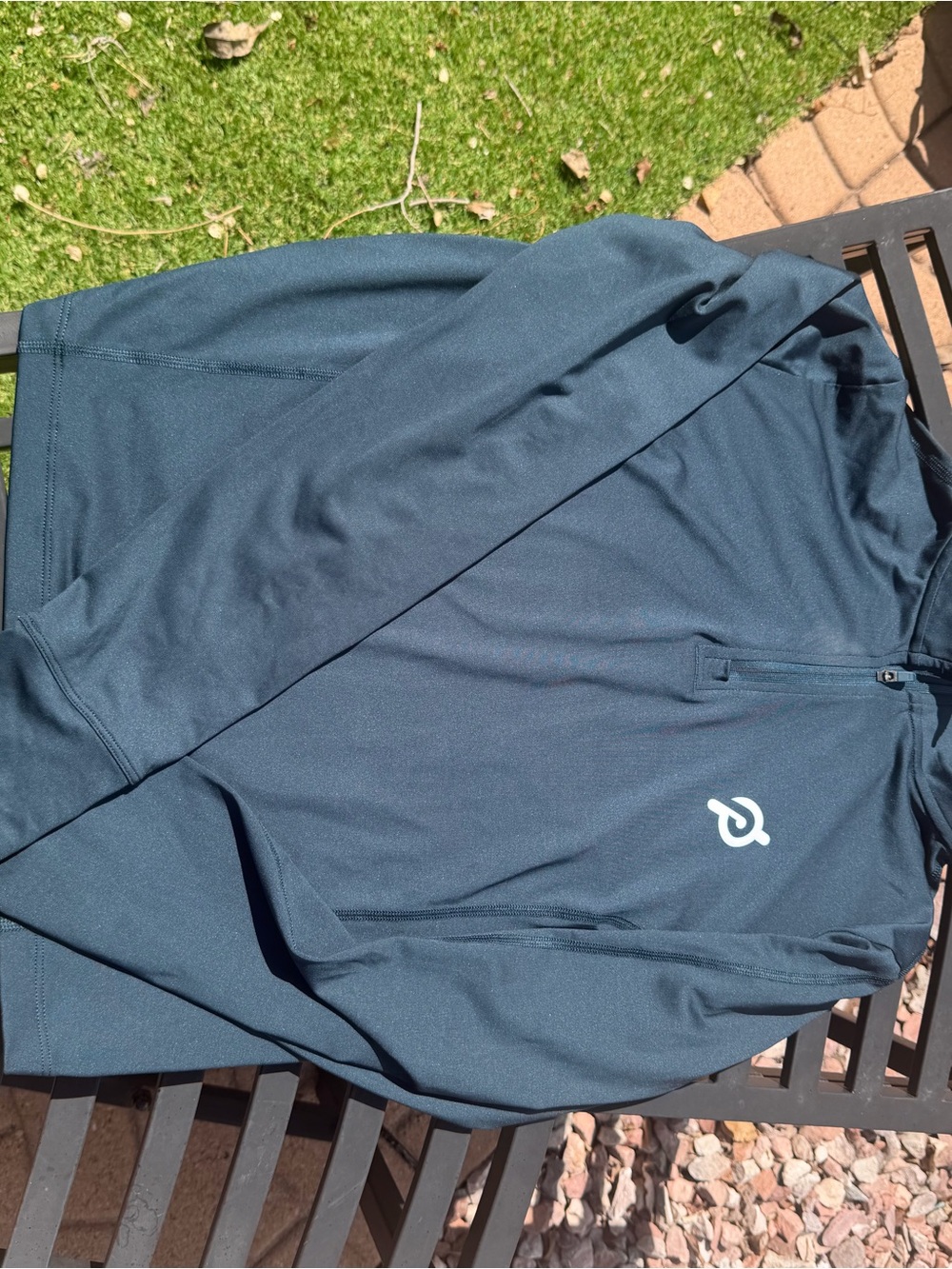 Peloton Navy Quarter-Zip Women's Performance Jacket